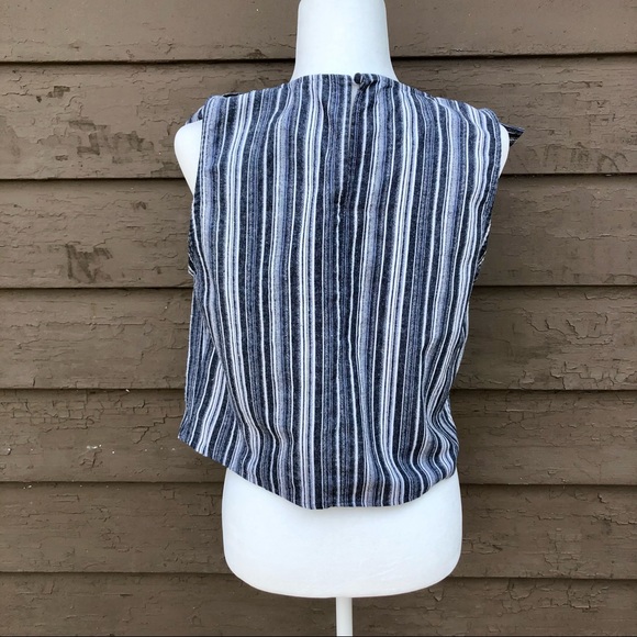 Lucca Couture Alexandra Stripe Cropped Top! - Picture 5 of 6